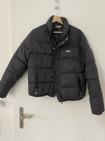 Schwarze Fila Winterjacke, Grösse S!