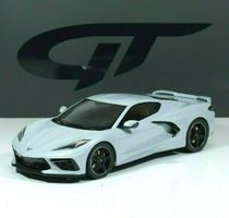 CORVETTE C8 2020 HELLGRAU 1:18 GT-SPIRIT
