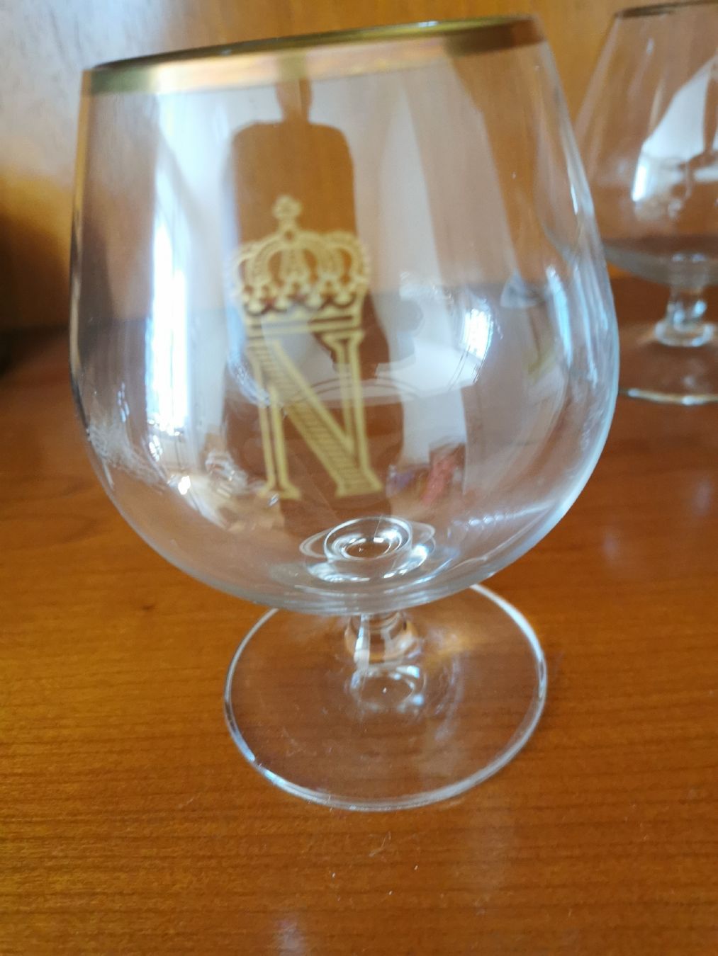 Bicchieri: Cognac Glaeser Set Goldrand Napoleon N Krone – Nuovo (secondo la descrizione) da Brislach venduto da ali_4rau