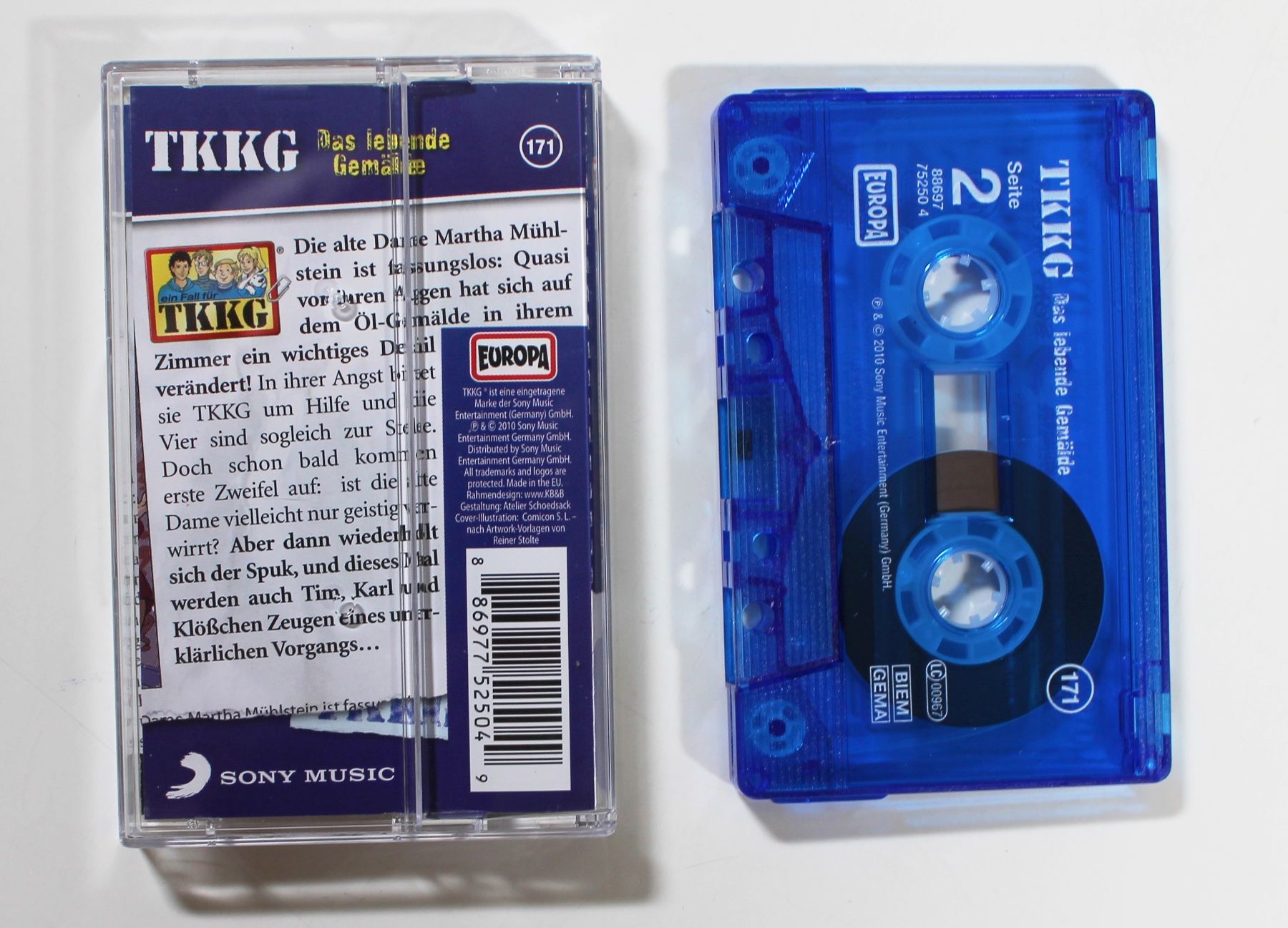 Musicassette: MC TKKG Folge 171 Das lebende Gemälde – Usato da Brüttisellen venduto da Collector-Corner 2