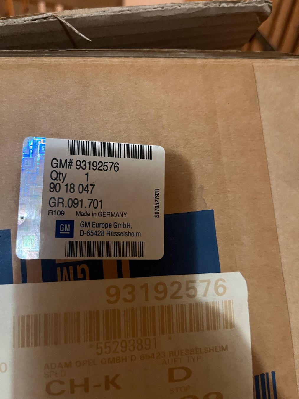 Opel Tutti pezzi di ricambio auto: Neu Original Opel Teile – Usato da Bad Zurzach venduto da BurimI05 1