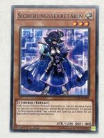Yu-Gi-Oh! Karte: Sicherungssekretärin - Selten! Top!