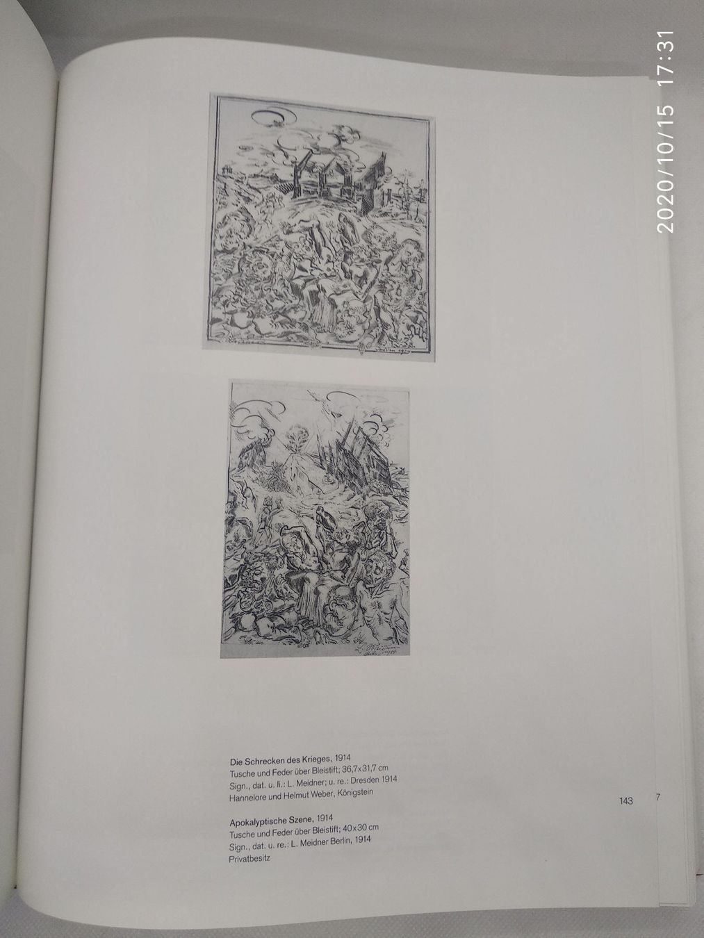 Libri: LUDWIG MEIDNER – Usato da Goldach venduto da Gaip 9