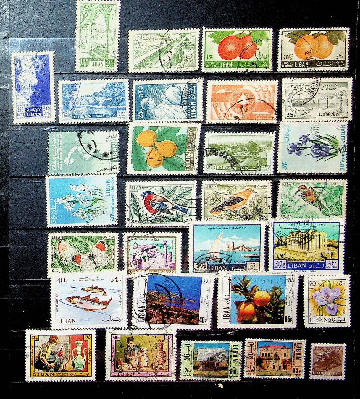 Tutti i francobolli: LIBAN AUTRES TIMBRES OBLITÉRÉS   /T293 – Usato da Estavayer-le-Lac venduto da nane85
