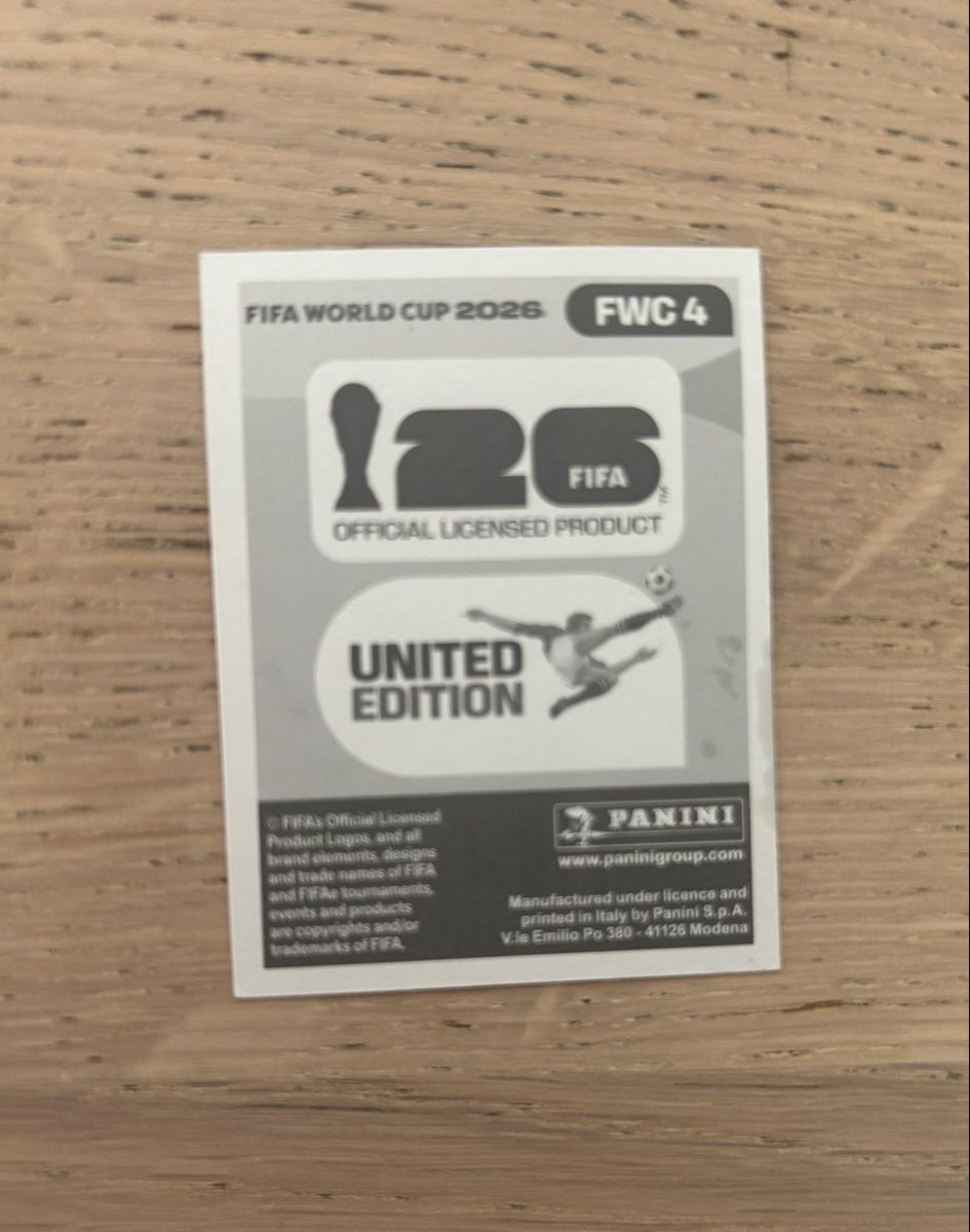 Panini Sammelbilder & Trading cards: Panini Sticker WM 2026 FWC 4  – Neu (gemäss Beschreibung) aus Chêne-bougeries von marioune48 1