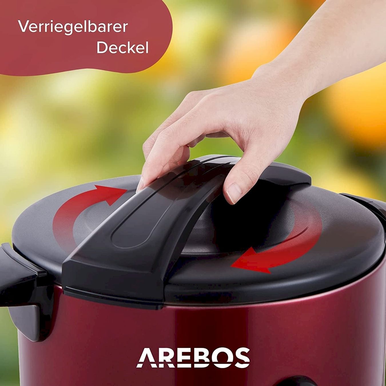Altro per cucinare: Arebos Glühweinkocher Rot 6,8L – Nuovo e nell'imballaggio originale da Bottighofen venduto da zaap 3