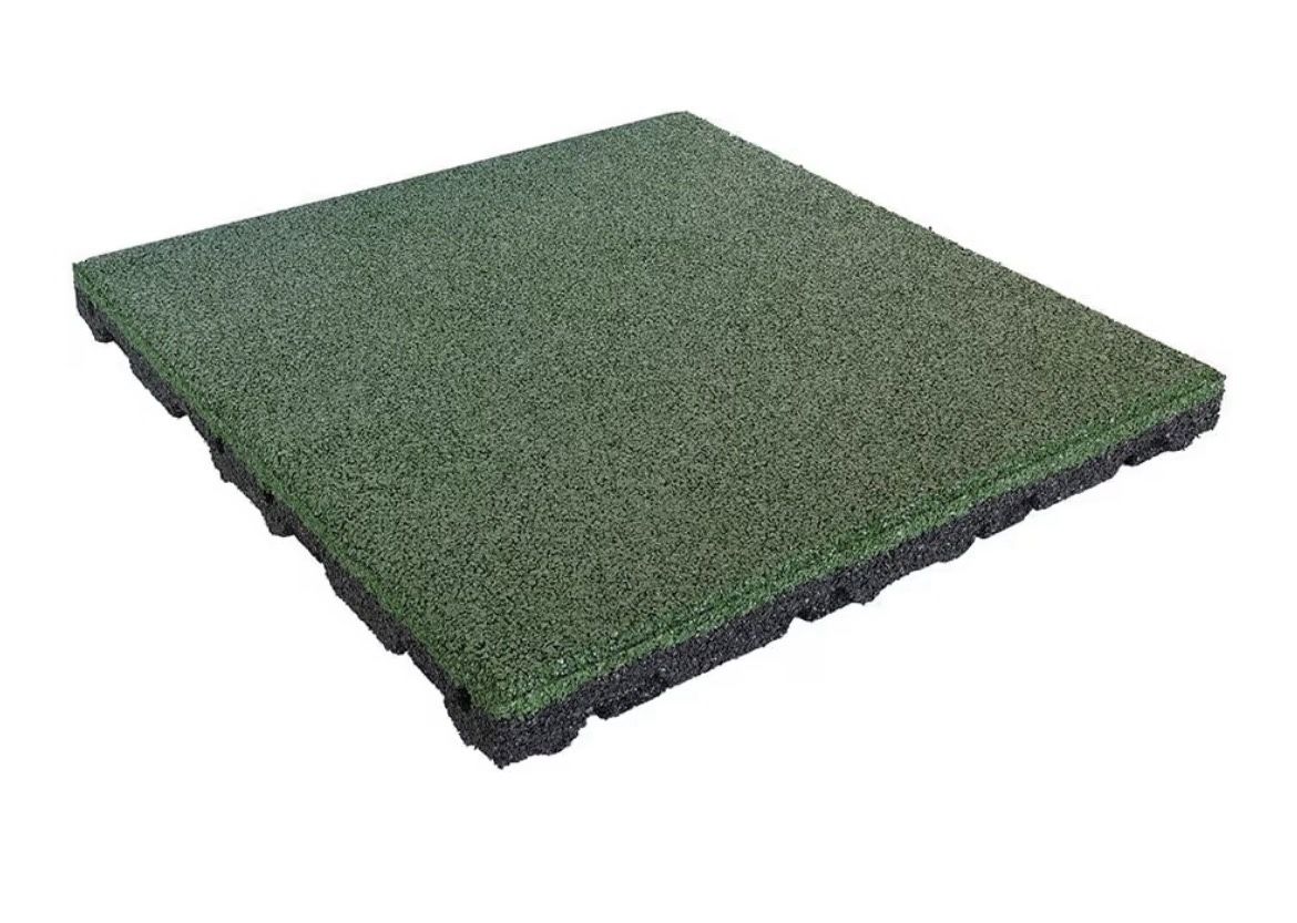 Rivestimenti per pavimenti: zwei Fallschutz Platten 50 x 50 x 5.5cm – Nuovo (secondo la descrizione) da Horgen venduto da Koj