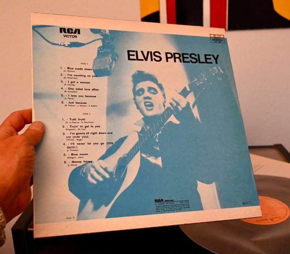 Schallplatten: Elvis SAME re-issue france  VG+/VG+ – Gebraucht aus Pfaffhausen von mono_rec 1