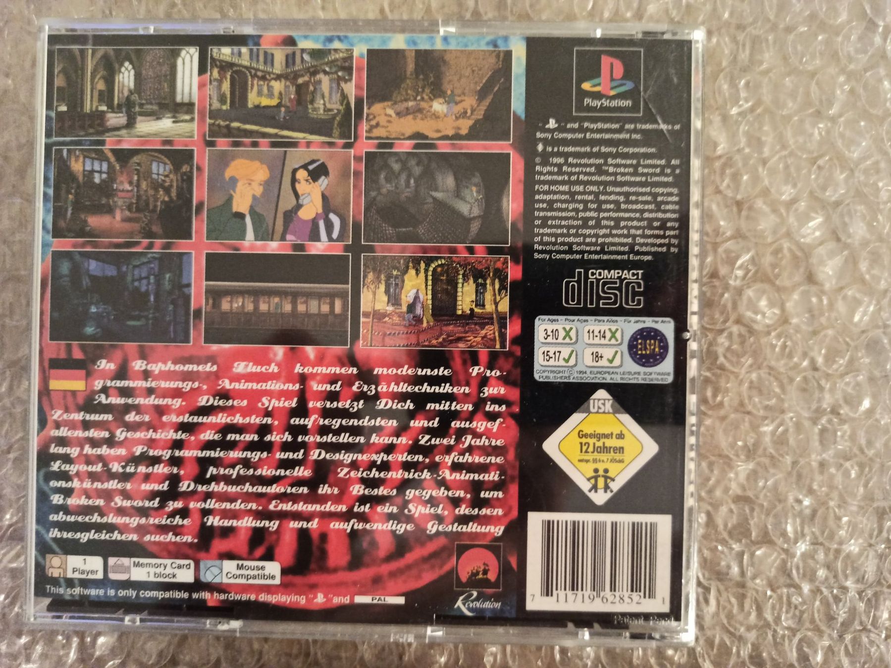 Jeux: Baphomets Fluch PS1 – D'occasion à Oberweningen par mar_87mx 1