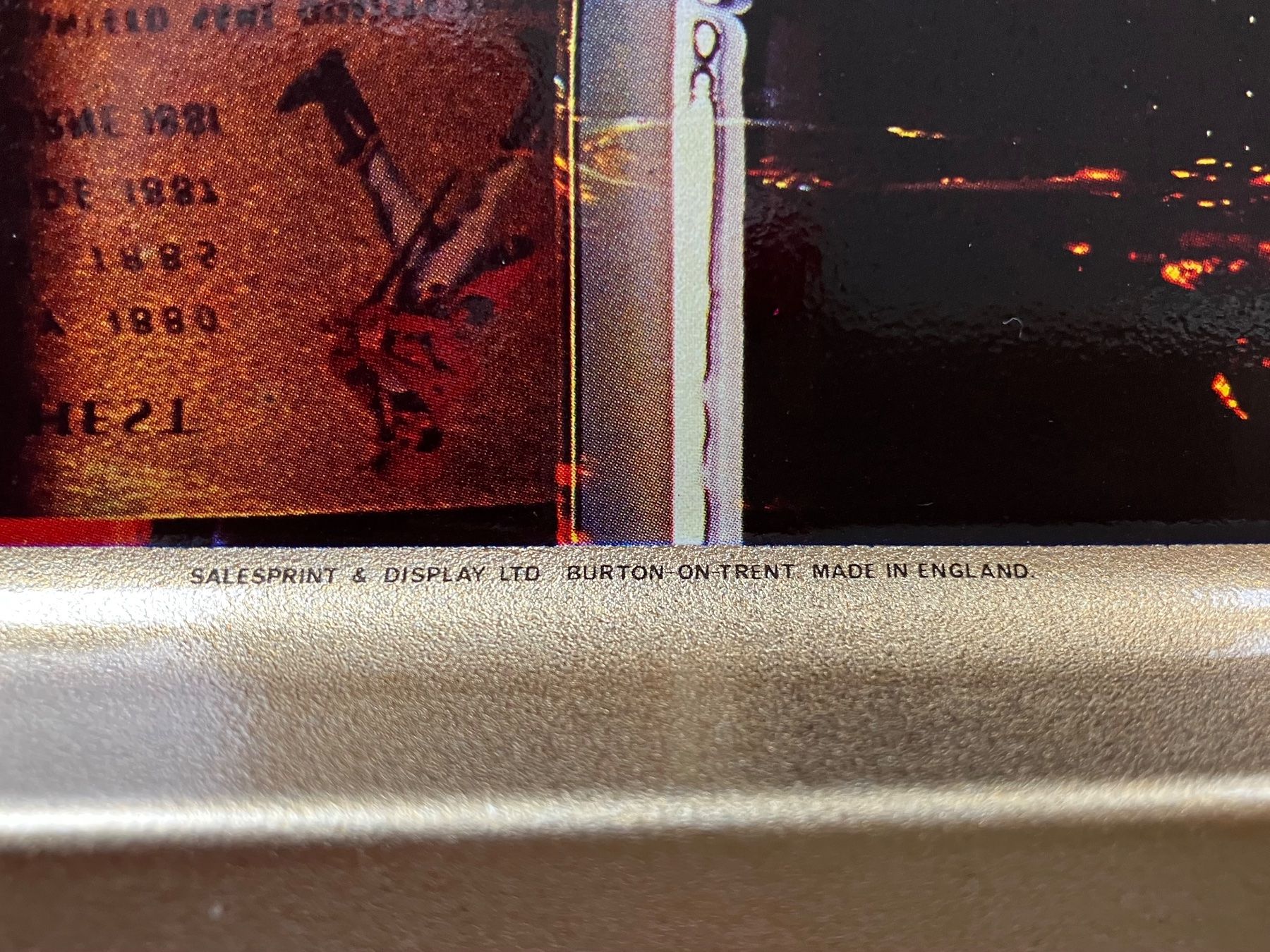 Tutte le decorazioni: Vintage Jonnie Walker Tablett + Flachmann Whisky Werbung – Nuovo (secondo la descrizione) da Tägerwilen venduto da Smartfuchs 9