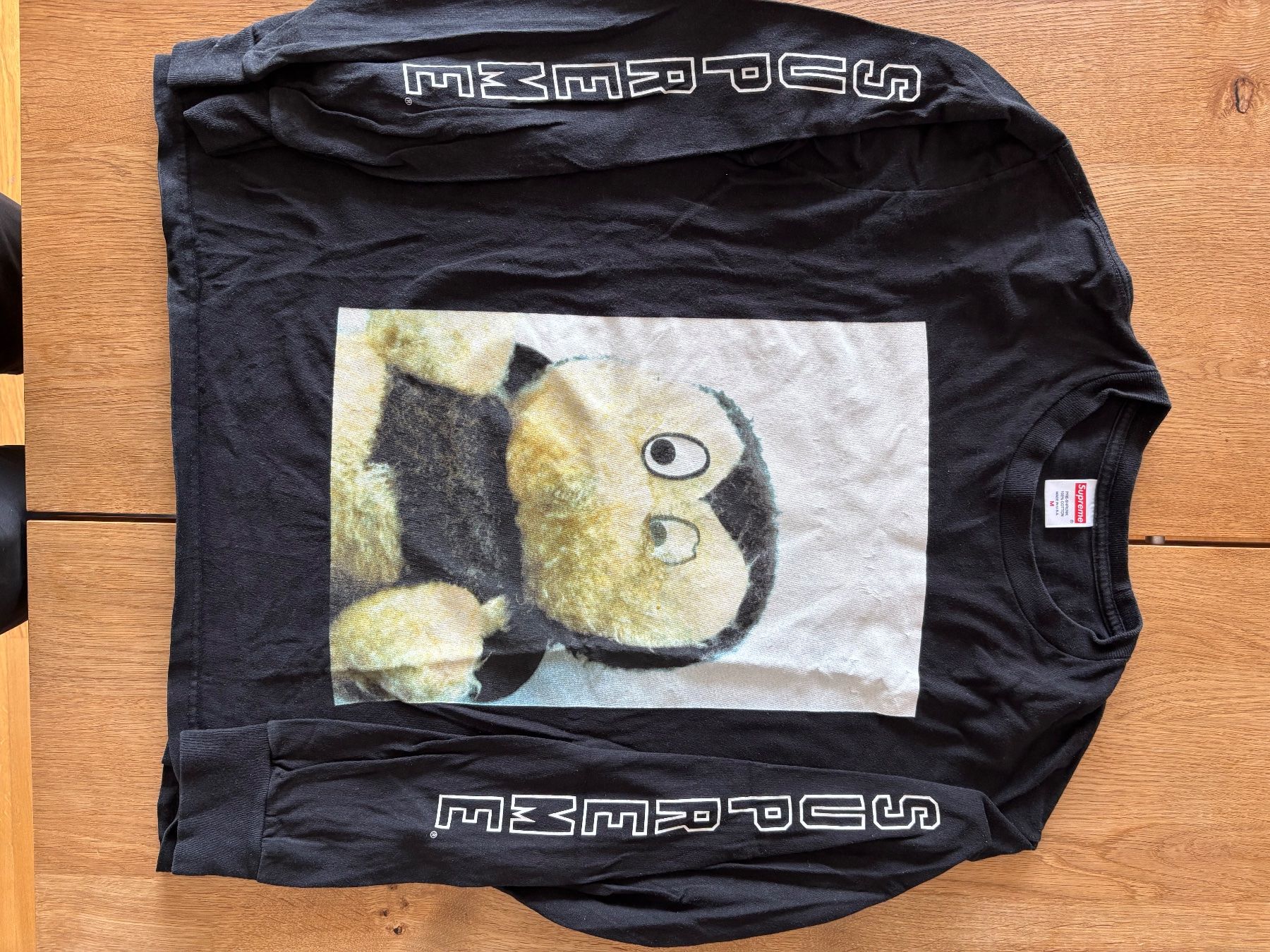 Supreme T-shirt: Supreme x Mike Kelley Langarm Shirt – Usato da Basel venduto da lrp_2kwh