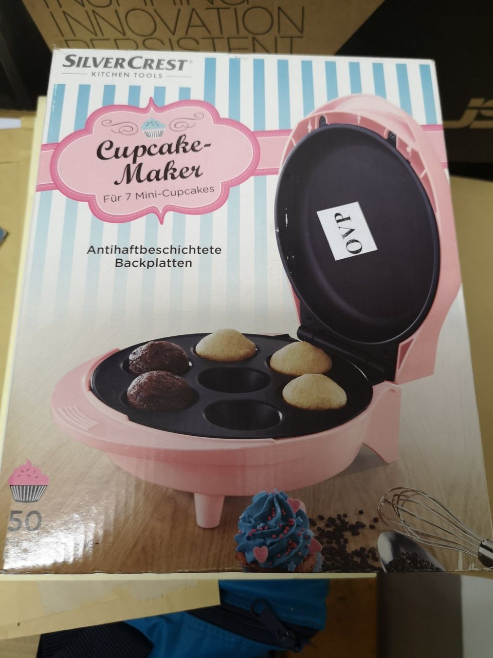 Elettrodomestici da cucina: Dessert Cupcakes Maker Mini Rosa Backen Muffin Maker – Nuovo (secondo la descrizione) da Kloten venduto da Thaipc 1
