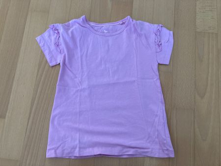 T-Shirt mit Rüschen an den Ärmel