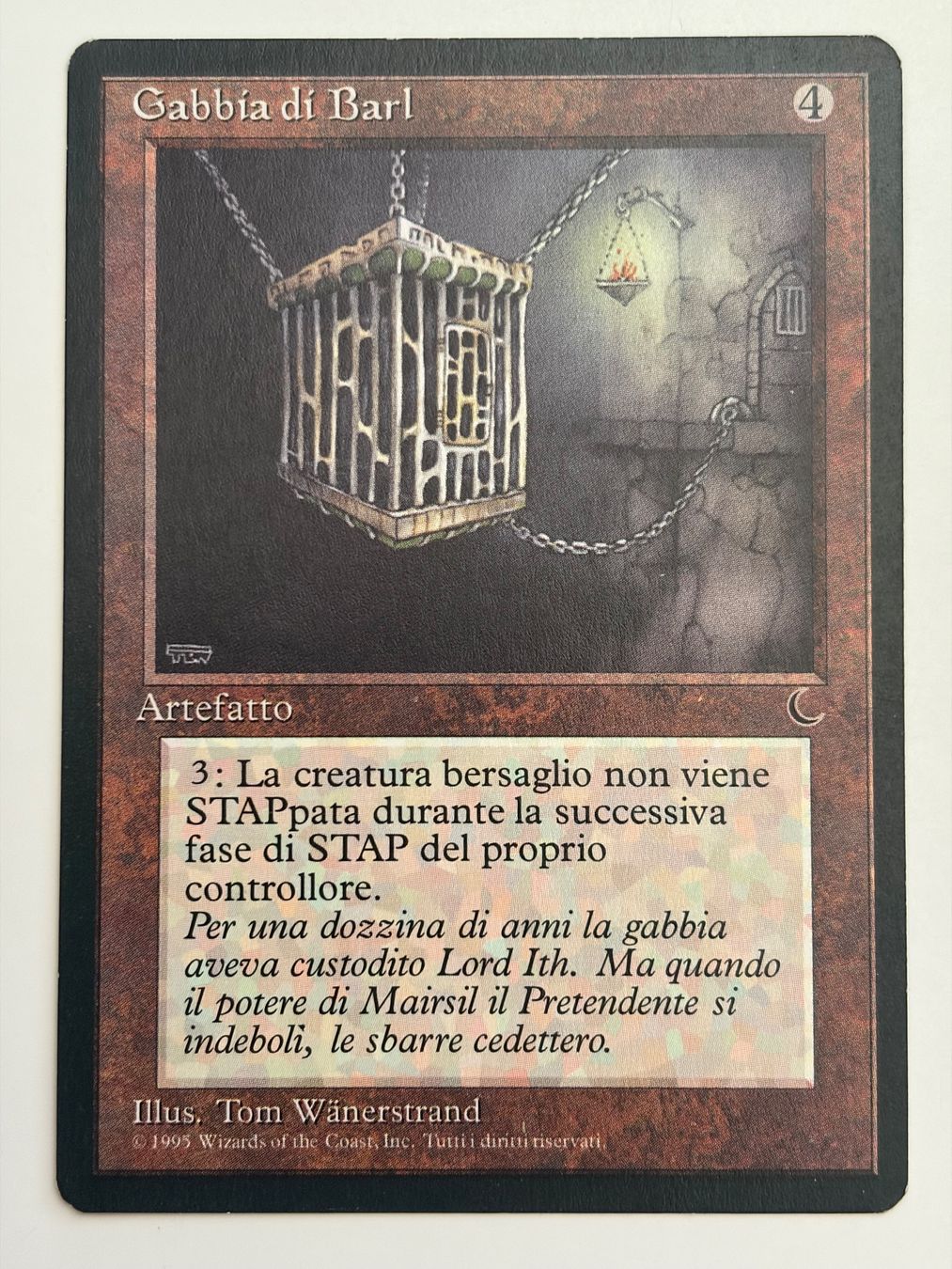 Magic The Gathering Carte collezionabili: Gabbia di Barl – Usato da Bonstetten venduto da ddiederichs