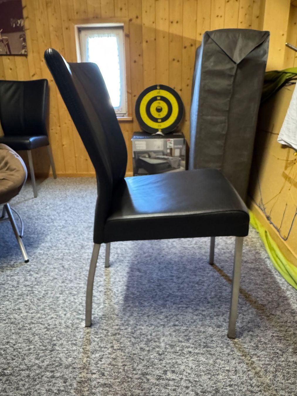 Chaises: 6 Lederstühle – D'occasion à Buchs SG par del_72tb 1