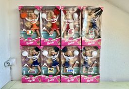 Vintage Barbies Cheerleader Zusammen