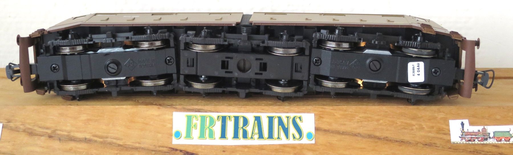 Roco Modellini di ferrovie: ROCO 63888 DIGITAL FS MOTRICE E 636.164  BRUNE – Usato da Gland venduto da FRtrains 5