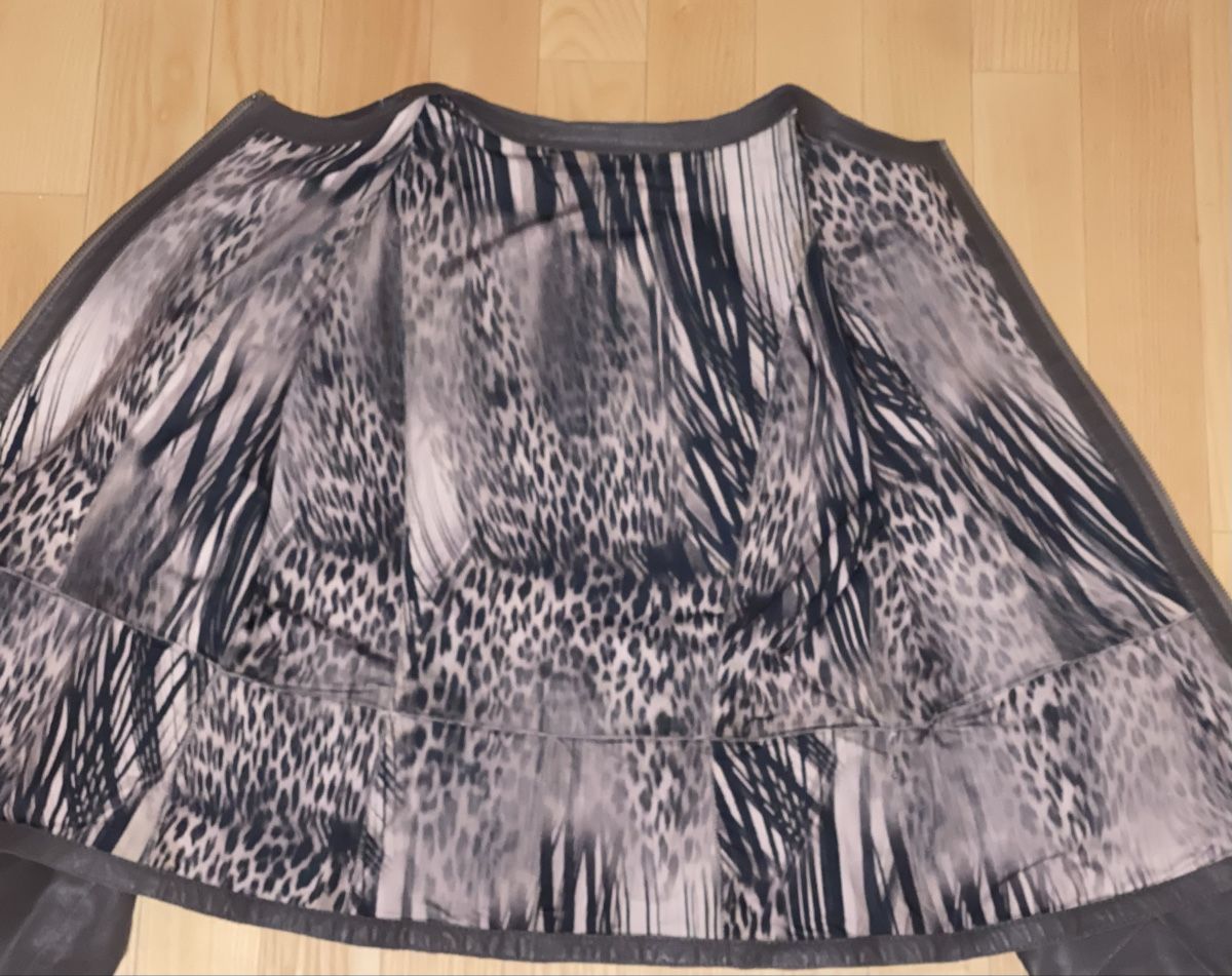 Giacche: Kunstlederjacke anthrazit – Usato da Stallikon venduto da shop100 3