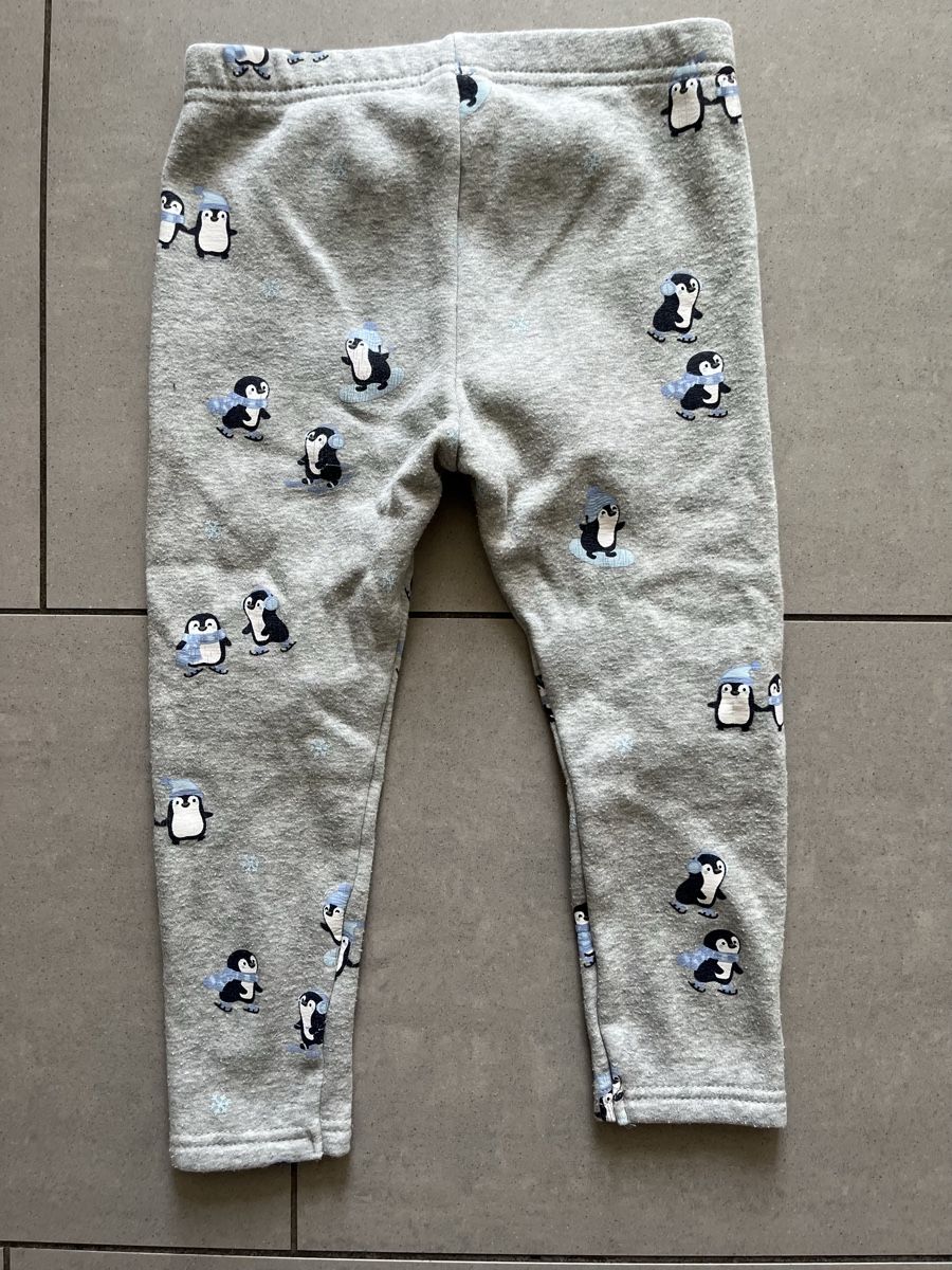 Calze & Collant: Graue Thermo Leggins, Gr. 98 – Usato da Zürich venduto da jmg_8005