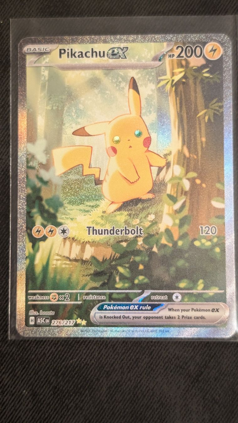 Pokémon Carte collezionabili: Pokemonkarte Pikachu EX  ASC 276/217 EN /NM – Nuovo (secondo la descrizione) da Schattdorf venduto da T5533 4