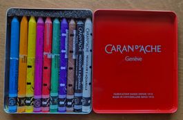 Original Caran d'Ache Neocolor II 10 Stück, kaum gebraucht. 