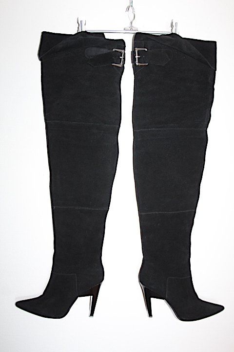 Scarpe da donna: Overknees Stiefel, schwarz Gr. 39 – Usato da Locarno venduto da madame-tus-sauds
