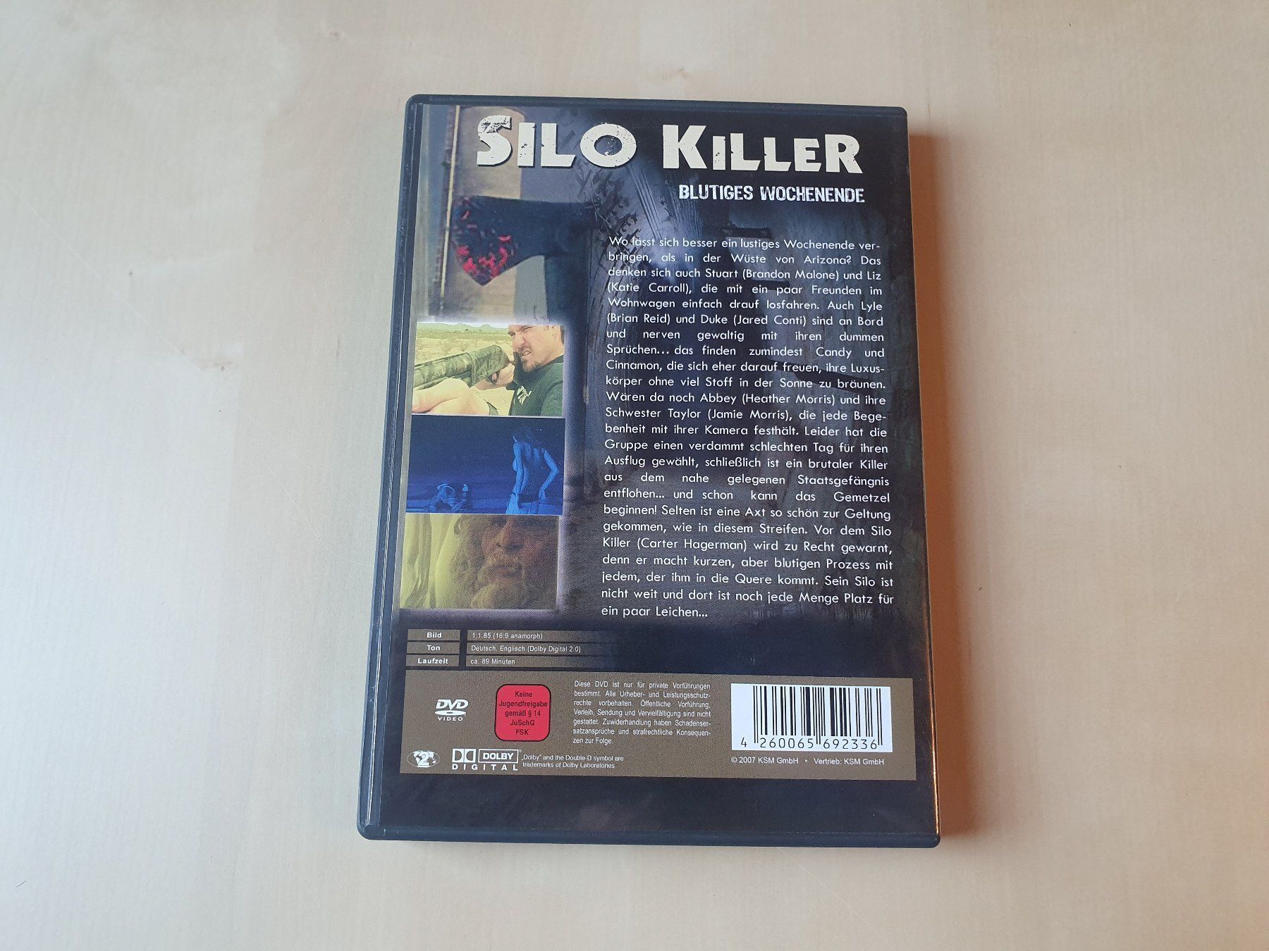 Alle DVDs: Silo Killer – Gebraucht aus Stansstad von collectorsshop 1
