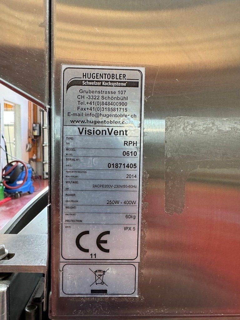 Hugentobler Elettrodomestici da cucina: Gastro Steamer B611I Mod. RP E0611IA – Usato da Wilen b. Wil venduto da Kuss03 7