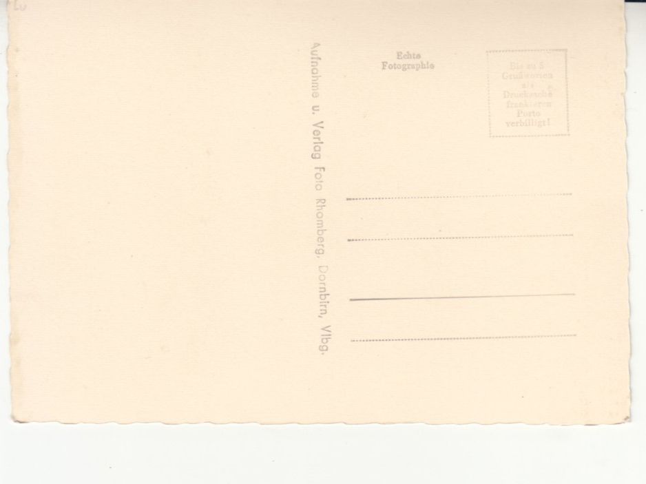 Ansichtskarten: Bludenz ca. 1945 – Gebraucht aus Bürglen TG von StampGraf 1