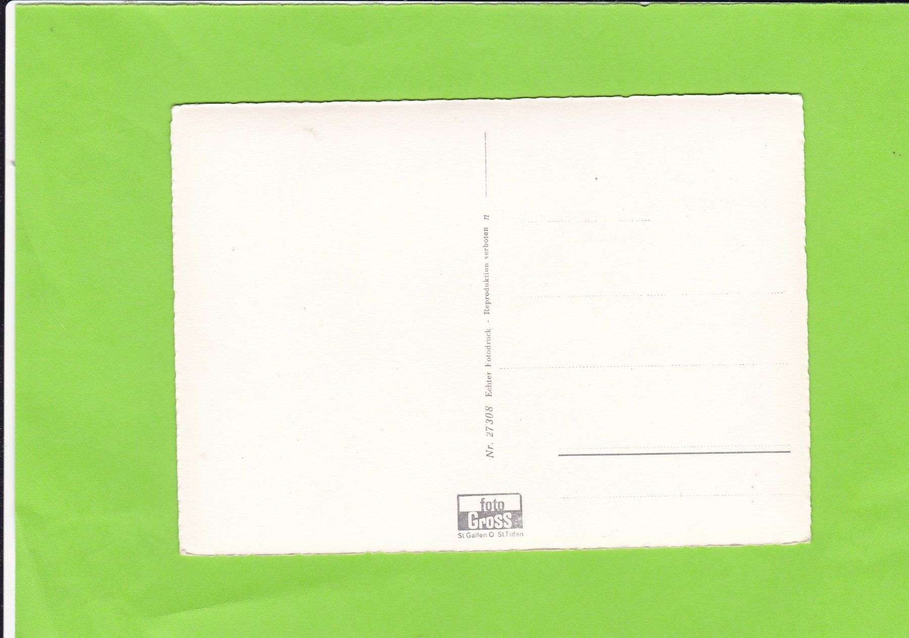Cartoline postali: St. Gallen mit Bodensee – Usato da St. Peterzell venduto da neckertal 1