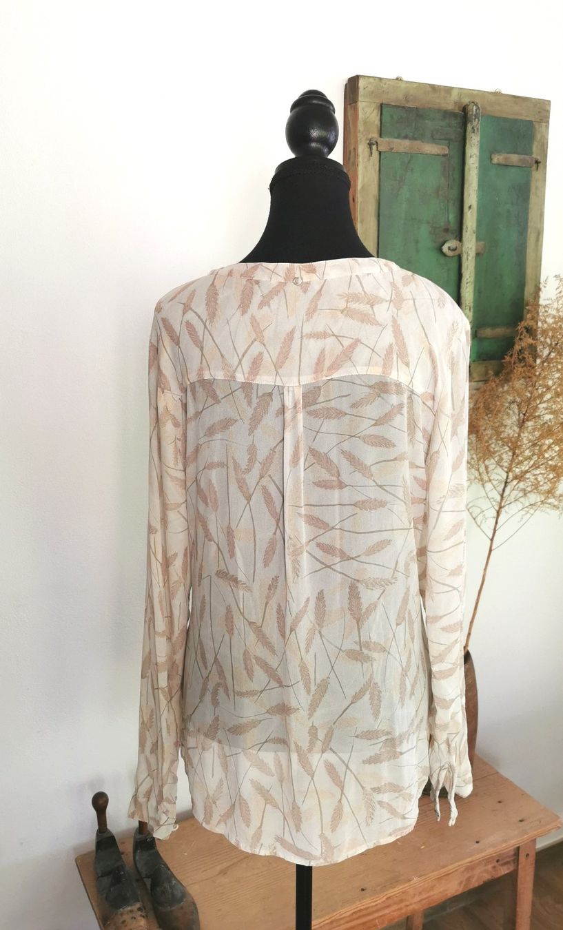 Nile Camicette: Nile zarte Viscose Bluse Gr. S/M – Usato da gachnang venduto da tibus1 3