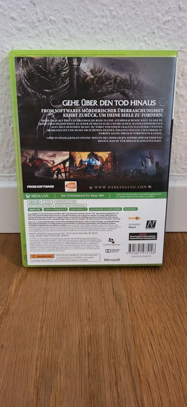 Microsoft Giochi: Xbox 360 - Dark Souls 2 – Usato da Münsingen venduto da DigitaleSpielecke 1