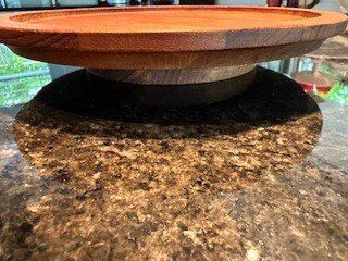 Servierplatten: DreHteLLeR  HoLz – Gebraucht aus Winkel von zeho 2