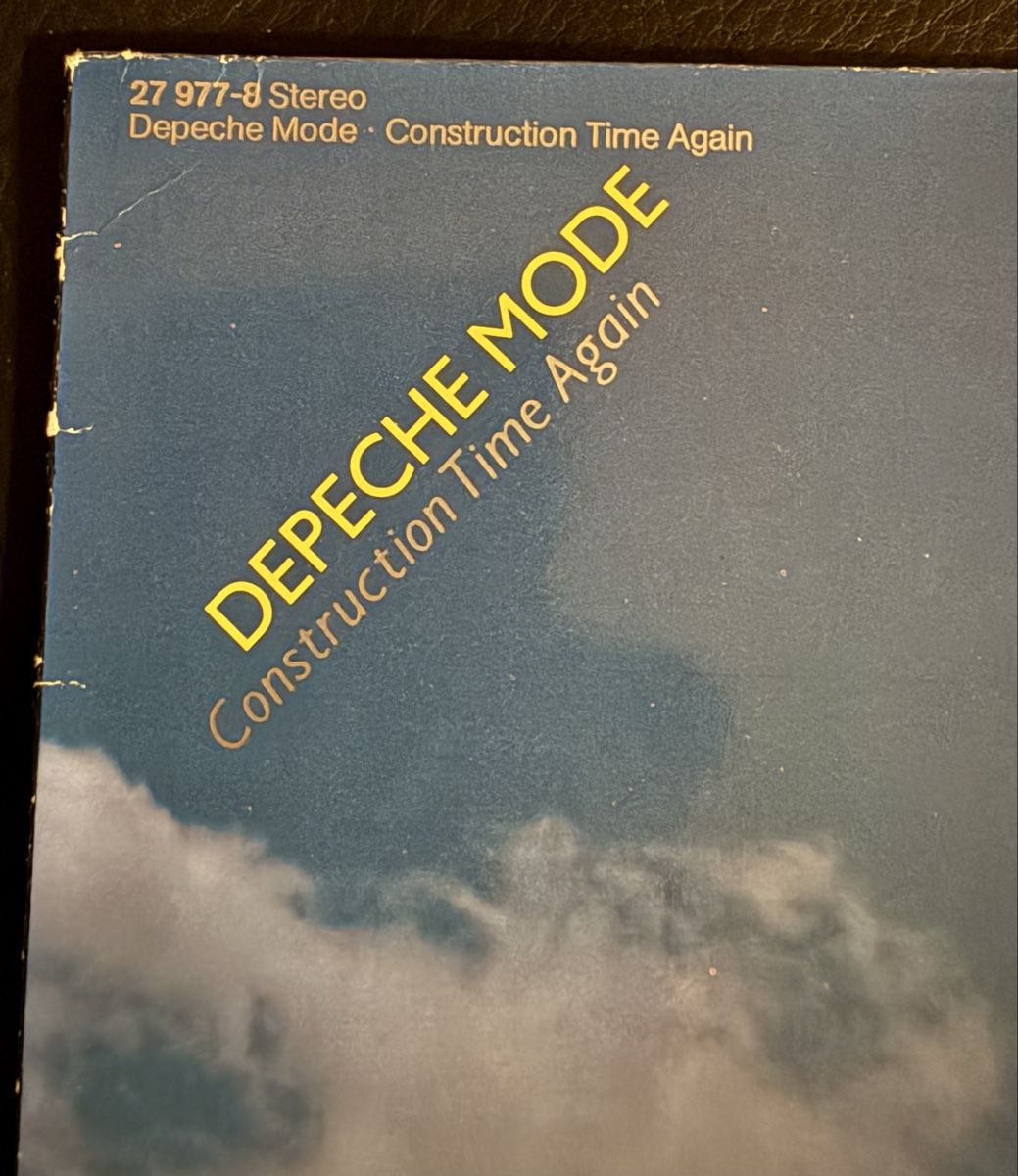 Dischi in vinile: Depeche Mode - Construction Time Again LP Vinyl 1983 DMM – Usato da Goldach venduto da Donpancho 1