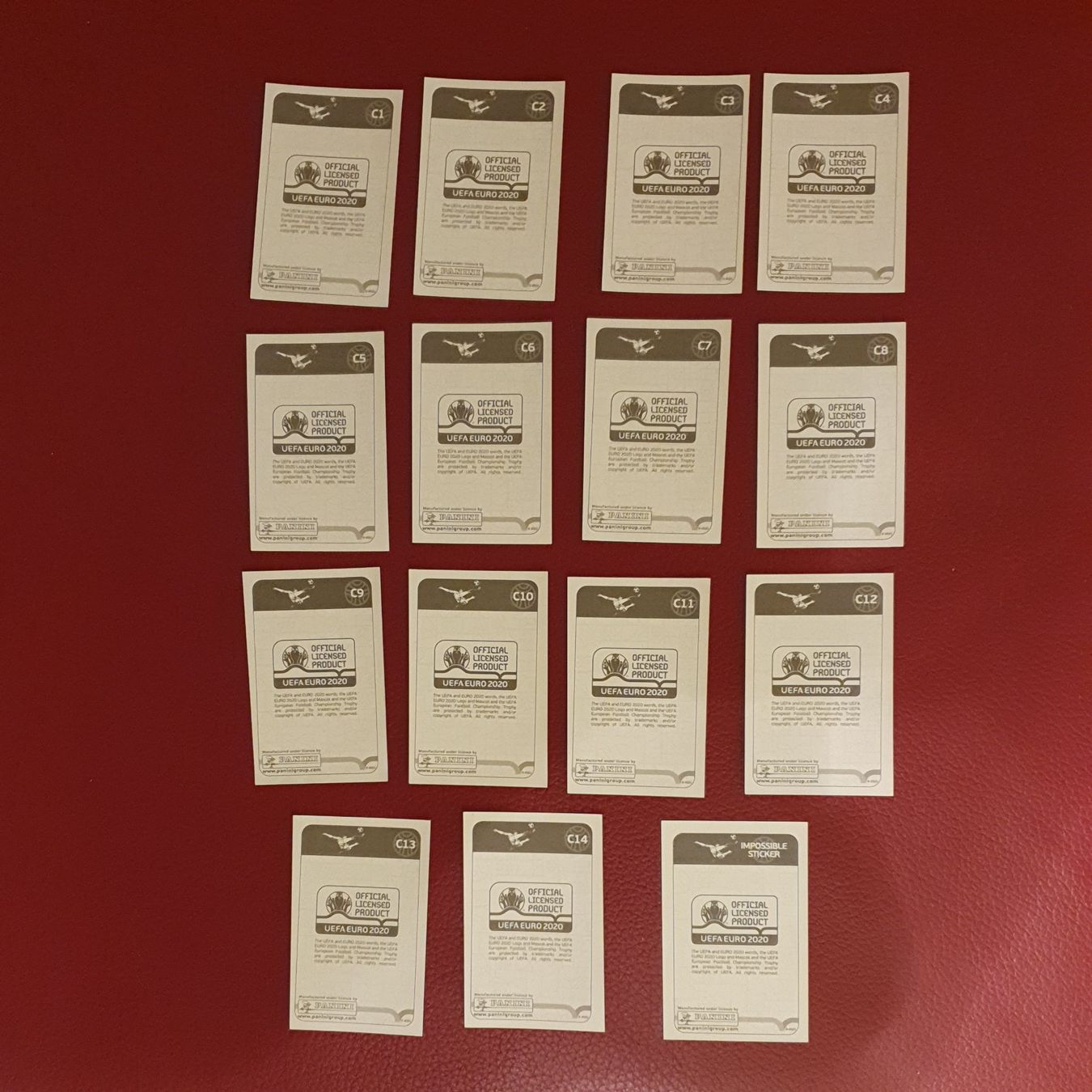 Coca-Cola Carte collezionabili: EURO 2020 Panini Coca Cola Set14+IMPOSSIBLE Stikers  Hartbac – Nuovo (secondo la descrizione) da Winterthur venduto da Heazint 1