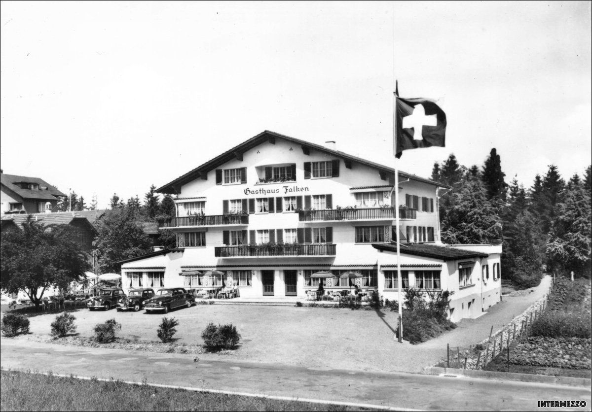 Cartes postales: Ebikon LU // Oldtimer Gasthaus Falken – D'occasion à Basel par intermezzo12