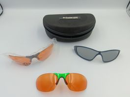 Polaroid Wechselgläser Set3 Stück&Hardcase für Schiessb