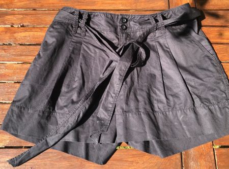 Schwarze Shorts Benetton