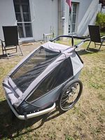 Croozer Kinder Veloanhänger für 2