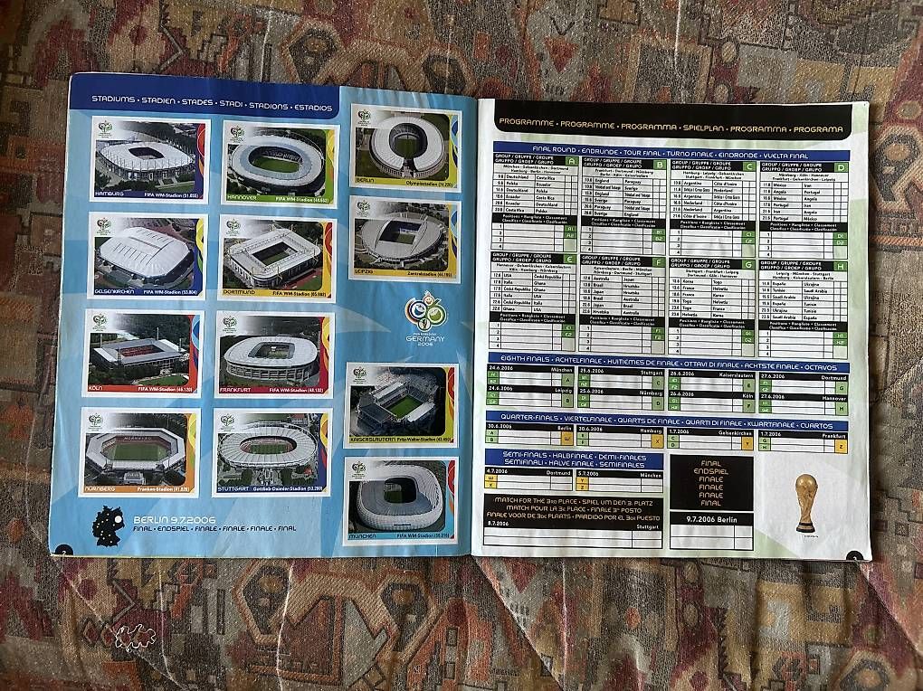 Panini Album: Panini Wm 2006 komplett – Usato da Binningen venduto da Flagello 1