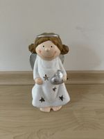 Weihnachtsdeko Süsser Engel mit Teelichthalter
