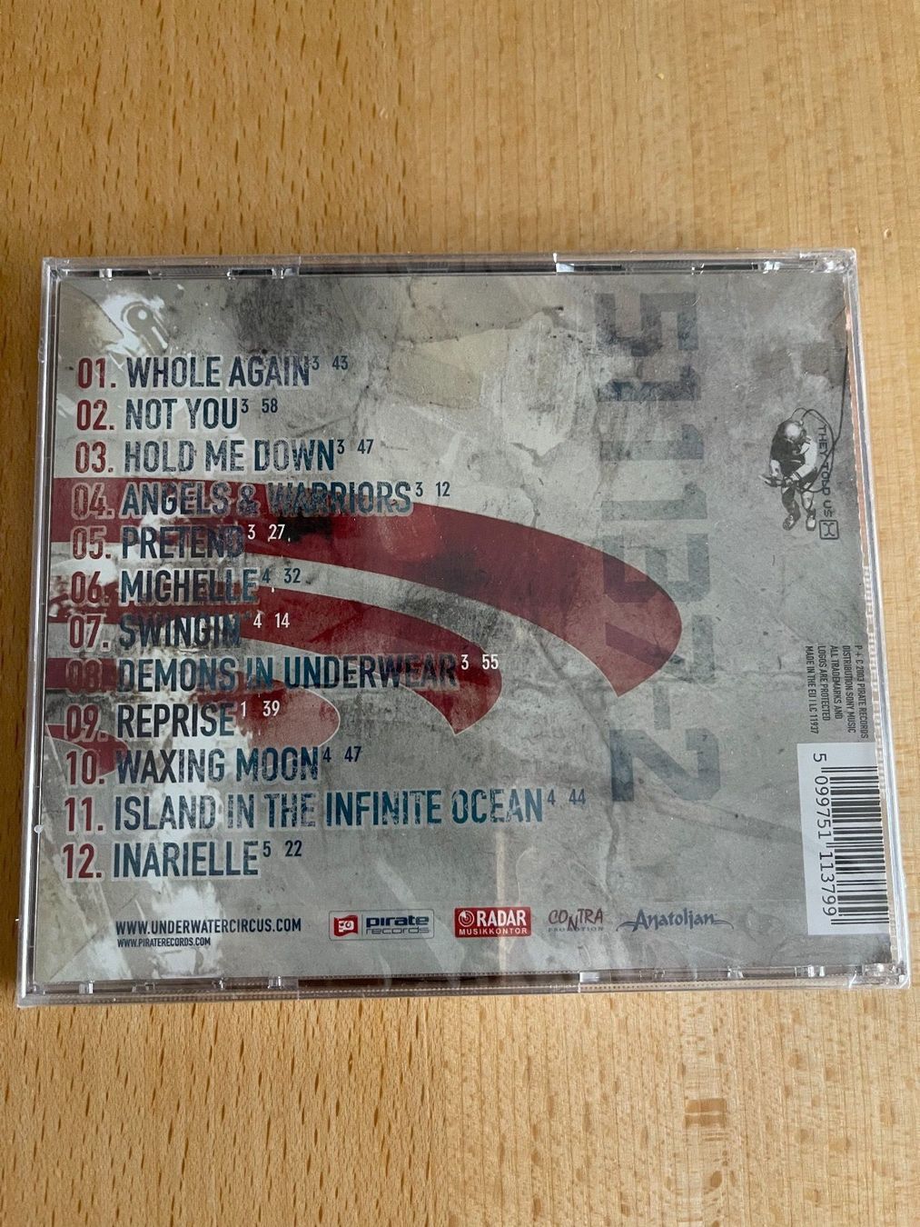 CD: Underwater Circus - Grace under Pressure – Nuovo e nell'imballaggio originale da Rüti ZH venduto da alumedien 1