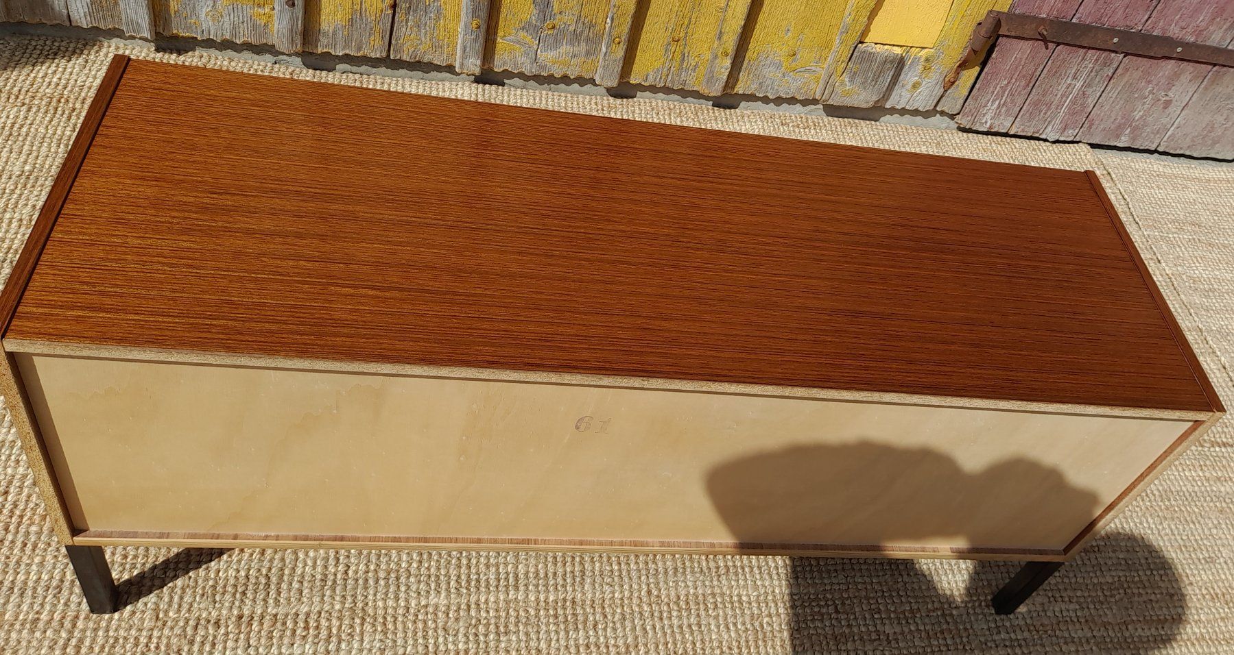 Kommoden: Mid Century Sideboard Teak optik (Wenge) – Gebraucht aus Haslen AI von Vintagelix 4