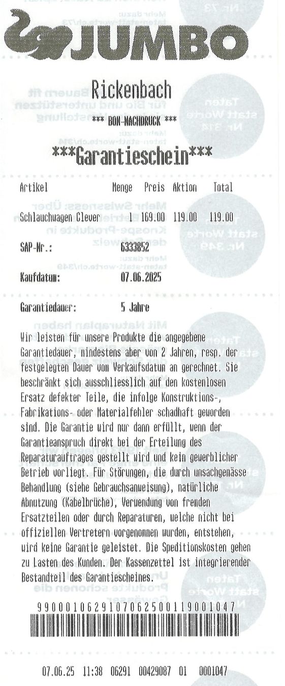 Gardena Rohre & Schläuche: Gardena Schlauchwagen CleverRoll M Easy Set – Gebraucht aus Wil SG von Bronski24 1