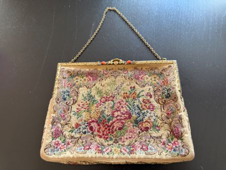 Vintage Gobelin-Handtasche, einmalig schön, Top Zustand