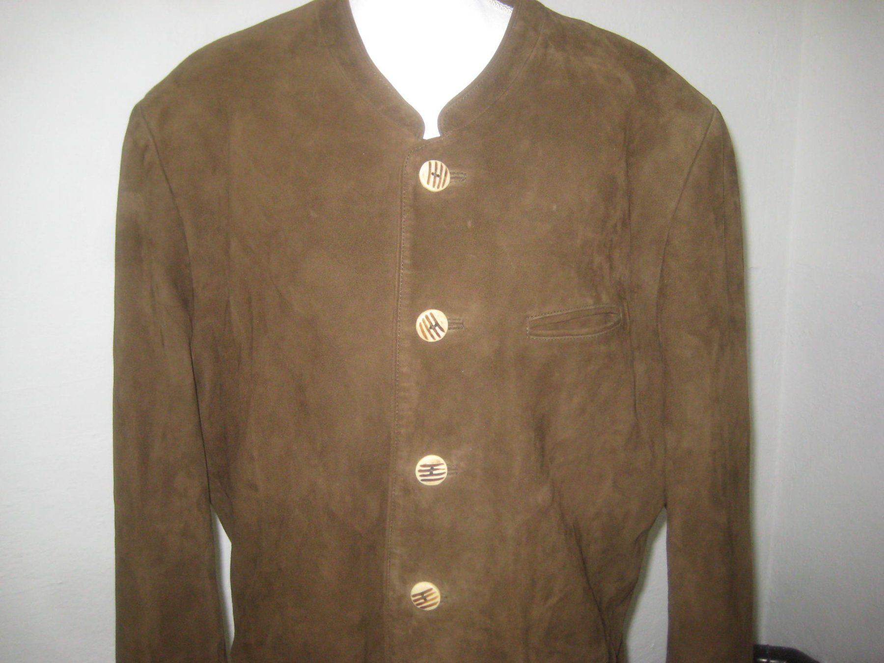 Vestes: HERREN    JACKE  AUS    ZIEGE   LEDER – Neuf (Voir description) à Uster par flocke1 2