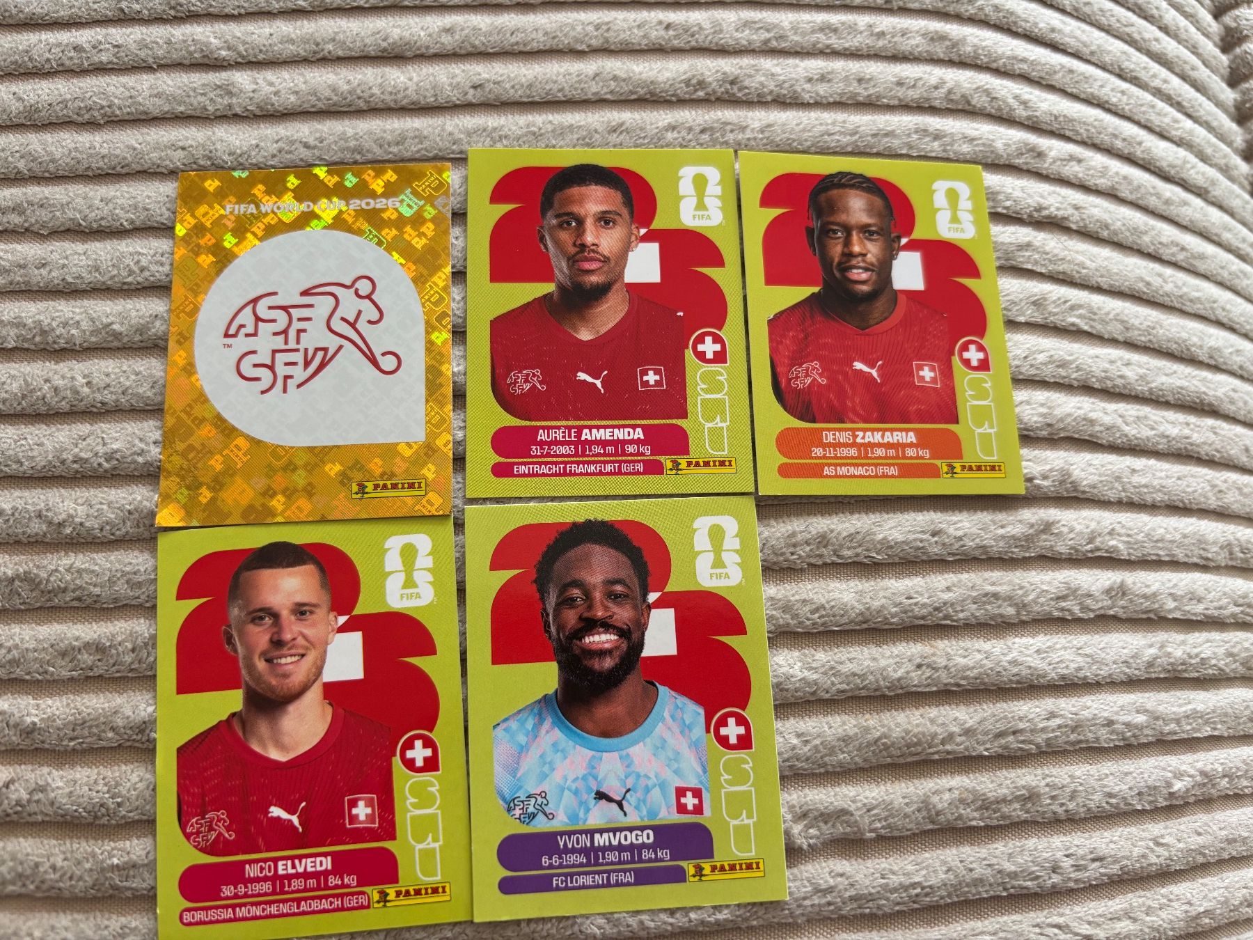 Panini Carte collezionabili: Panini Sticker Suiss – Nuovo (secondo la descrizione) da Spiez venduto da inf_l9c6