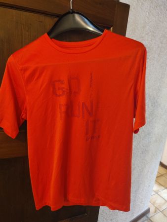 Asics Running Top "Go Run It" - Orange, Size S, Lightly
