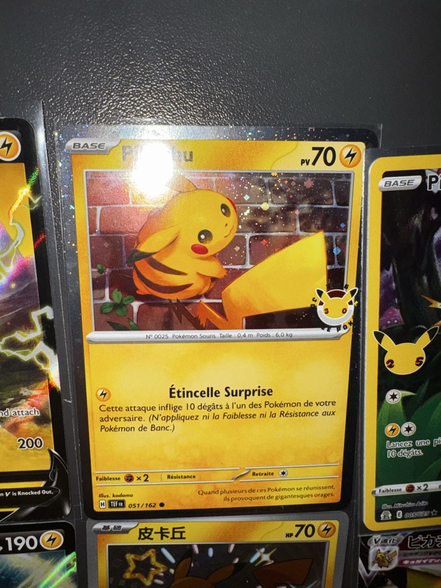 Pokémon Carte collezionabili: Lot XXL pikachu!  – Nuovo (secondo la descrizione) da Chalais venduto da nic_8qx5 5
