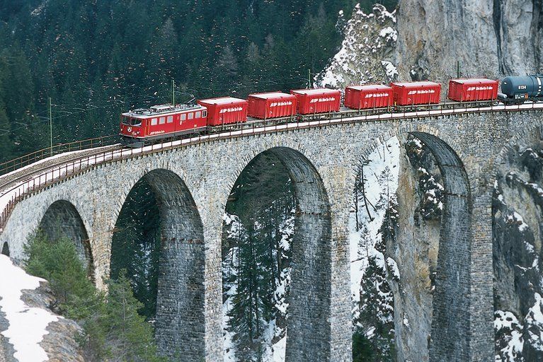RhB Rhätische Bahn Container Güterwagen Spur N Neu OVP (Neu (gemäss ...